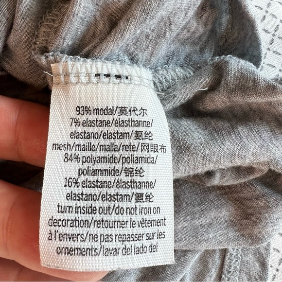 Victoria Secret |‎ Pink | Super Soft | Tropical | Mesh | Racerback Tank | Sz XS - Picture 5 of 6